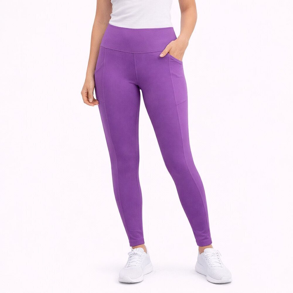 Lululemon Purple High Rise Leggings w Pockets Athletic Yoga Workout Pants